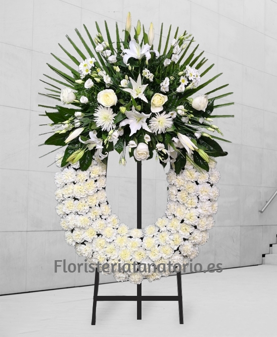 envío urgente de arreglos florales funerarios a tanatorio