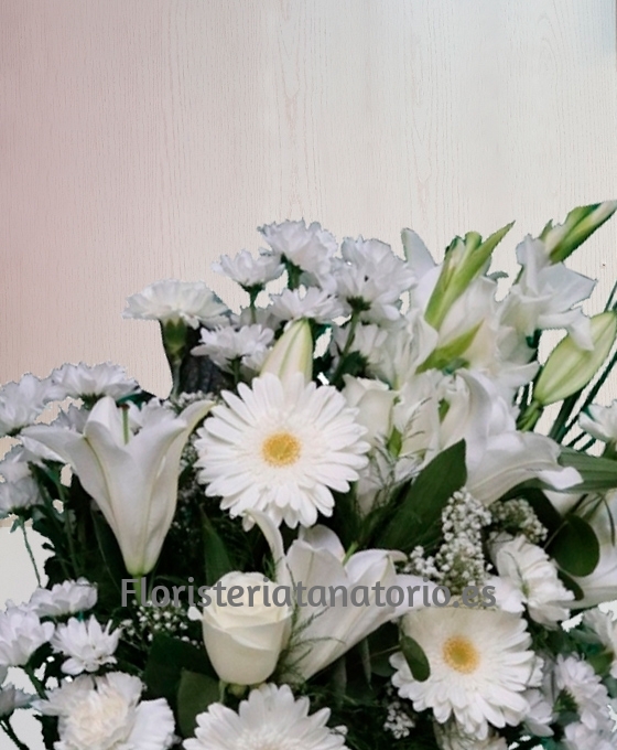 envío urgente de flores a floristería tanatorio