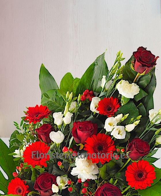 envío urgente de ramos funerarios a floristería tanatorio